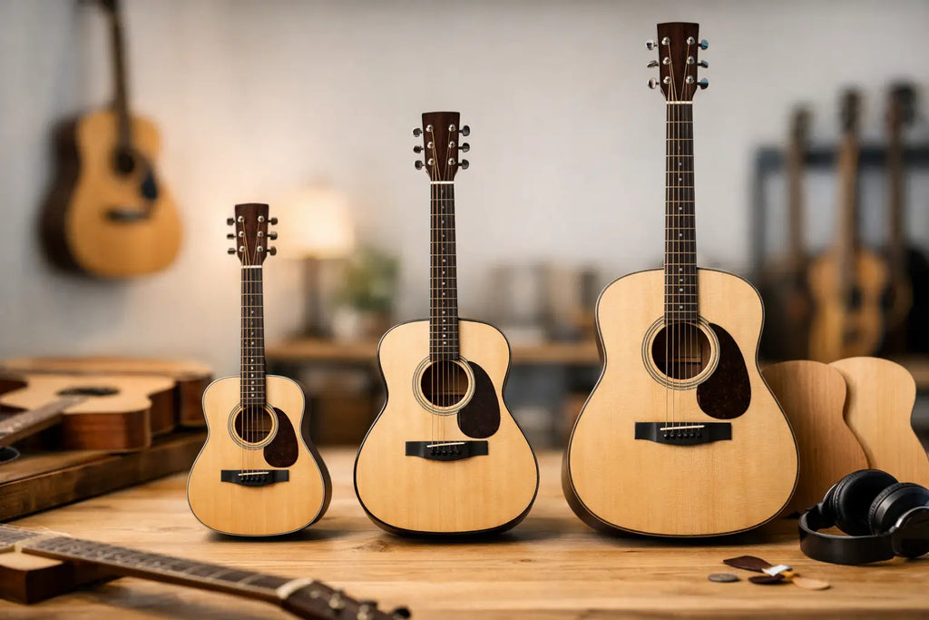 How to Select Acoustic Guitar Size