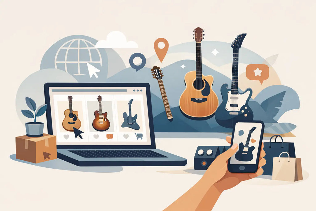 How to Shop Boutique Guitar Brands Online