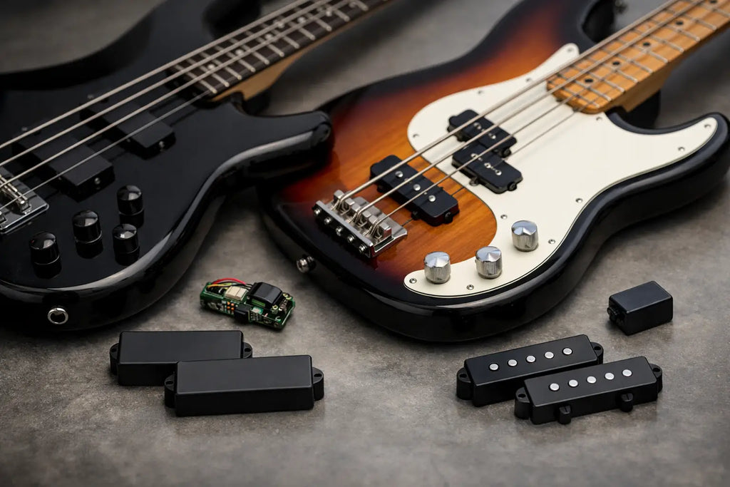 Active vs Passive Bass Pickups Explained