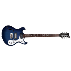 Danelectro '66BT BARITONE - Transparent Blue