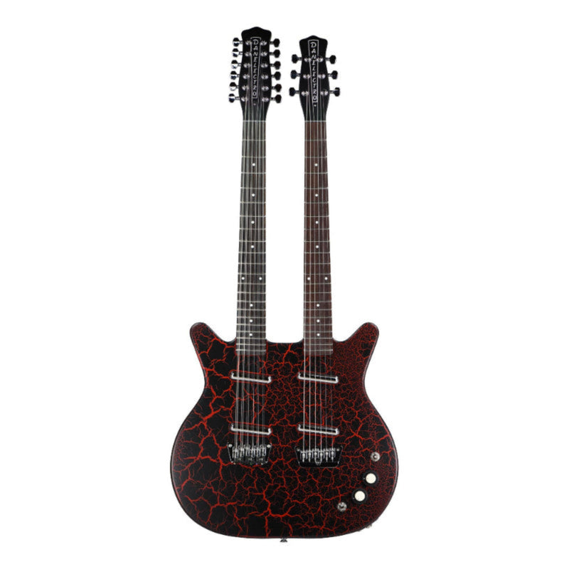 Danelectro 6/12 Doubleneck - Red Crackle