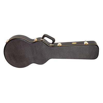 MBT MBTLPGCWBK Wooden Single-Cutaway Guitar Case - Black