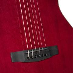 Cort MODERN BURGUNDY Acoustic/Electric Guitar- Trans Burgundy