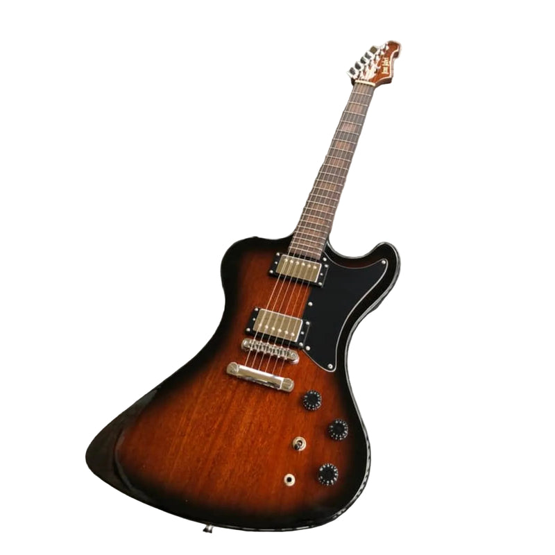 Iron Label Guitars REGULATOR RD Exotic - Dark Brown Burst