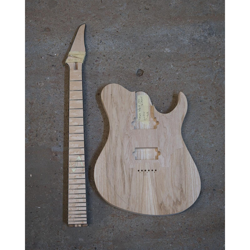 Skervesen Guitars TAMANDUA 6 Birdseye - In Progress