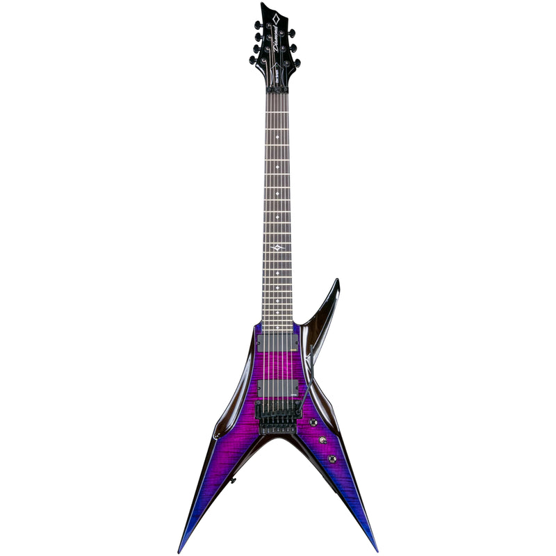 Diamond Guitars BIRD OF PREY FM FR 7 - Ultraviolet