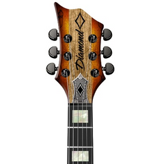 Diamond Guitars HAILFIRE SM - Trans Carmel