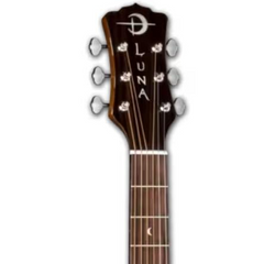 Luna Guitars VINEYARD SPRUCE Bevel Grand Auditorium A/E