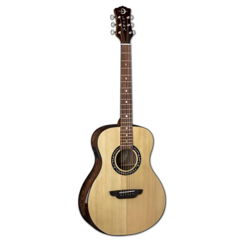 Luna Guitars VINEYARD SPRUCE Bevel Folk A/E