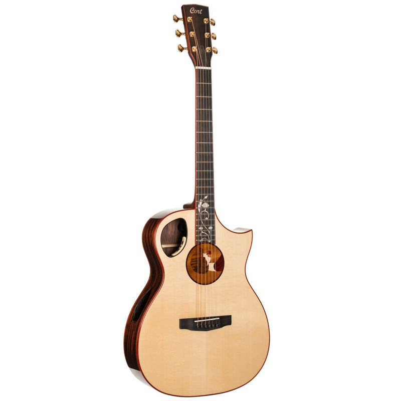 Cort ROSELYN REDUX Masterpiece Series A/E Guitar - Natural Glossy