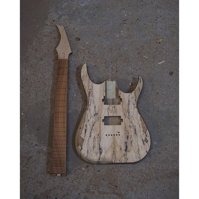 Skervesen Guitars RAPTOR 6 Spalted Maple - SOLD!