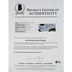 Paul McCartney Autographed Hofner Left Handed Bass Guitar - JSA , BAS , Caiazzo