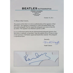 Paul McCartney Autographed Hofner Left Handed Bass Guitar - JSA , BAS , Caiazzo