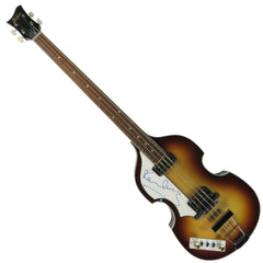 Paul McCartney Autographed Hofner Left Handed Bass Guitar - JSA , BAS , Caiazzo