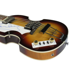 Paul McCartney Autographed Hofner Left Handed Bass Guitar - JSA , BAS , Caiazzo