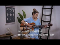 Luna Guitars VISTA STALLION Cutaway A/E - Includes Case