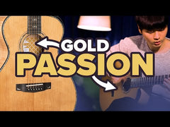 Cort Gold PASSION Acoustic/Electric Guitar - Natural Glossy