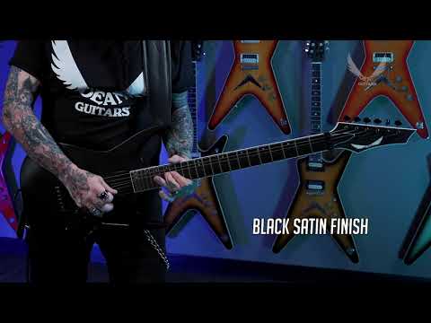 Dean Guitars EXILE SELECT Floyd Fluence - Black Satin (B-stock)