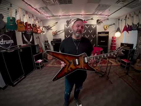 Dean Guitars THOROUGHBRED SELECT Quilt Top - Trans Cherry Burst