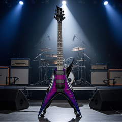 Diamond Guitars BIRD OF PREY FM FR - Ultraviolet
